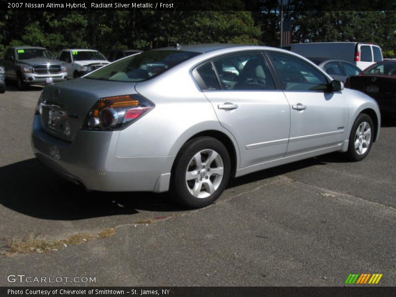 Radiant Silver Metallic / Frost 2007 Nissan Altima Hybrid