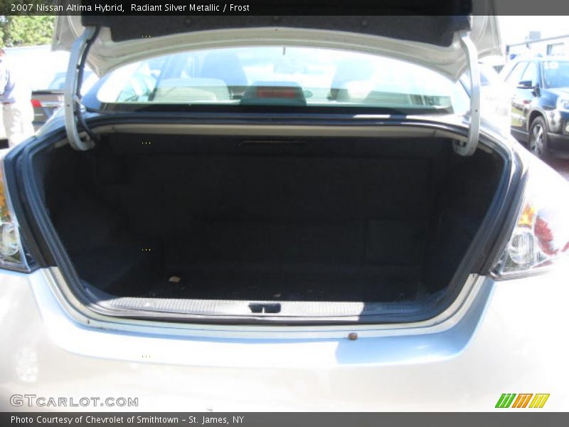 Radiant Silver Metallic / Frost 2007 Nissan Altima Hybrid