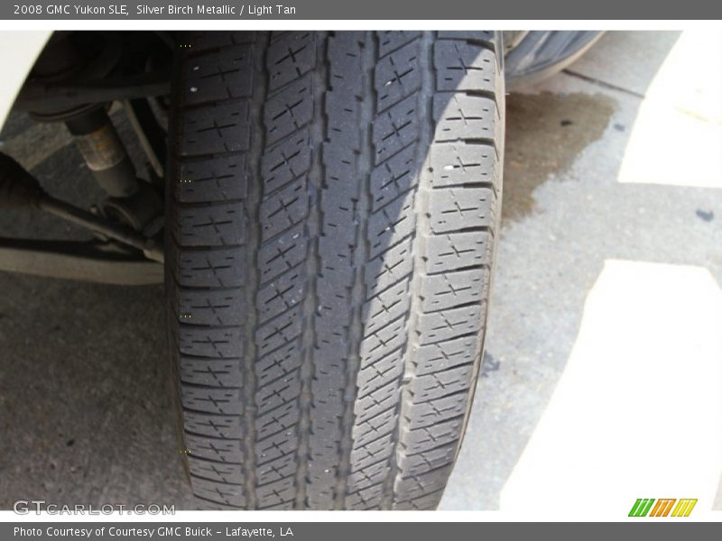 Silver Birch Metallic / Light Tan 2008 GMC Yukon SLE