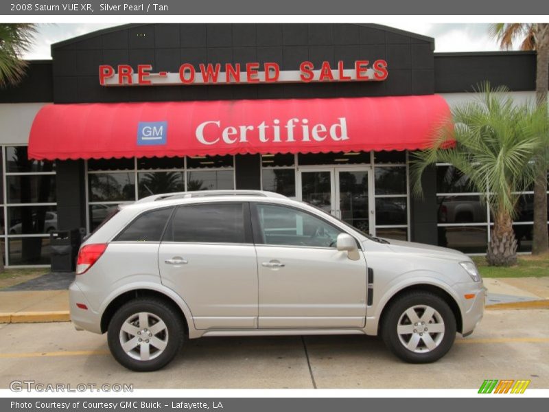 Silver Pearl / Tan 2008 Saturn VUE XR