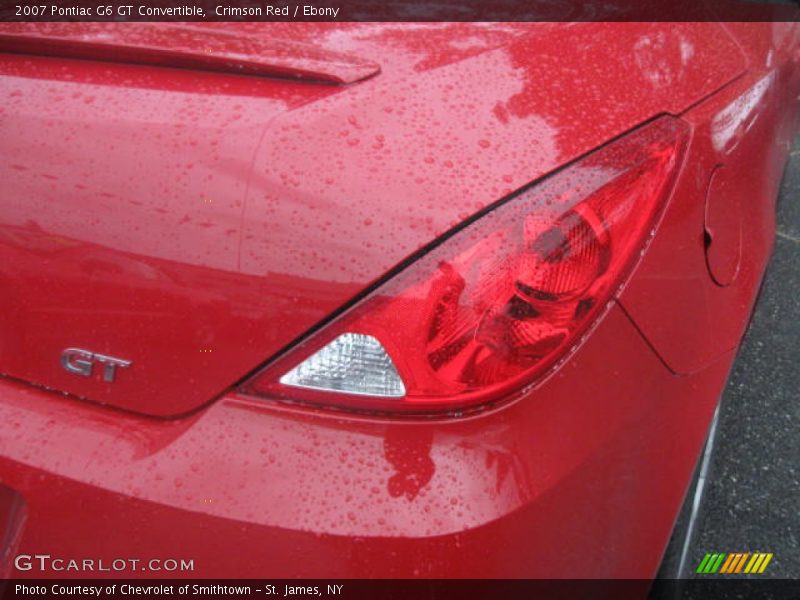Crimson Red / Ebony 2007 Pontiac G6 GT Convertible