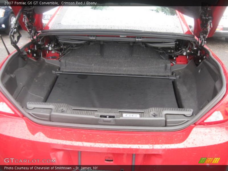 Crimson Red / Ebony 2007 Pontiac G6 GT Convertible