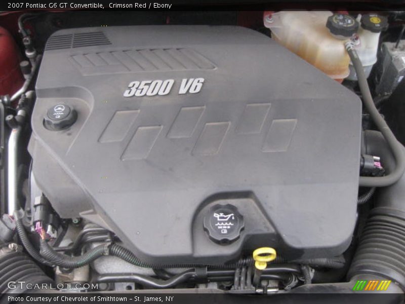 Crimson Red / Ebony 2007 Pontiac G6 GT Convertible