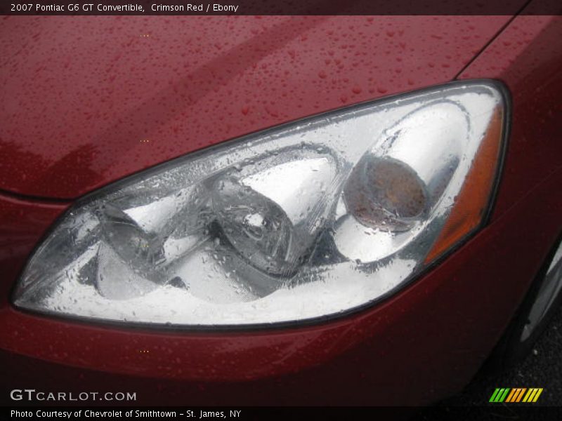 Crimson Red / Ebony 2007 Pontiac G6 GT Convertible