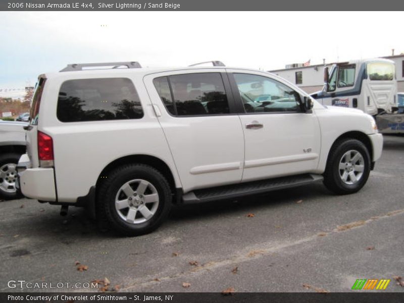 Silver Lightning / Sand Beige 2006 Nissan Armada LE 4x4