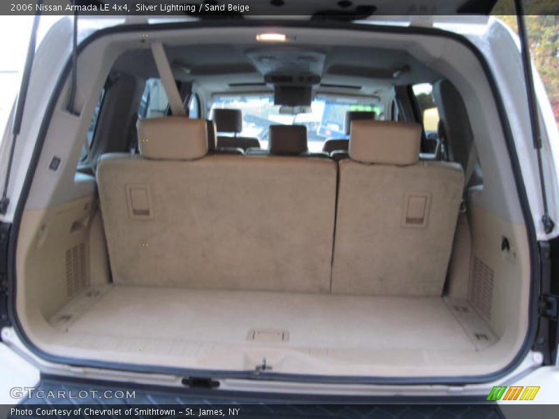 Silver Lightning / Sand Beige 2006 Nissan Armada LE 4x4