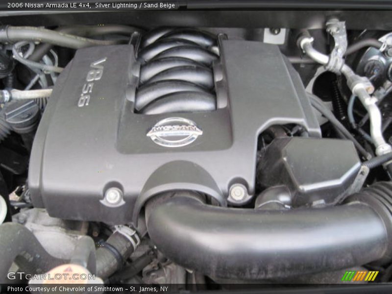Silver Lightning / Sand Beige 2006 Nissan Armada LE 4x4