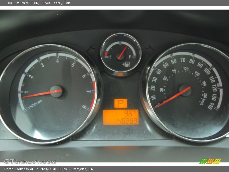 Silver Pearl / Tan 2008 Saturn VUE XR