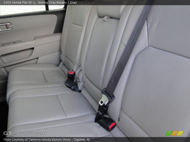 Sterling Gray Metallic / Gray 2009 Honda Pilot EX-L
