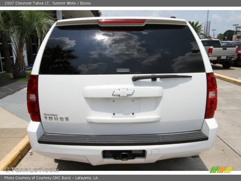 Summit White / Ebony 2007 Chevrolet Tahoe LT