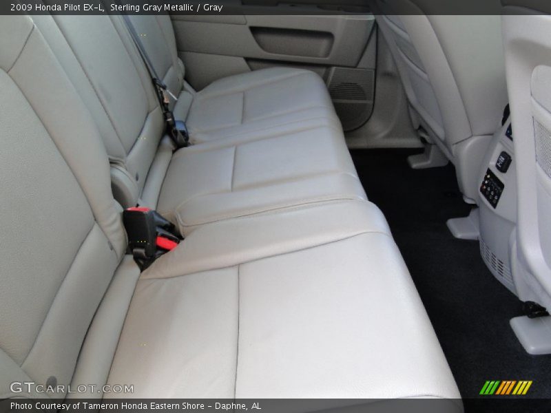 Sterling Gray Metallic / Gray 2009 Honda Pilot EX-L