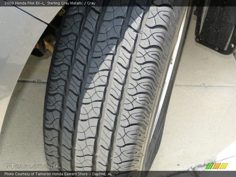 Sterling Gray Metallic / Gray 2009 Honda Pilot EX-L