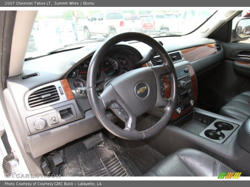 Summit White / Ebony 2007 Chevrolet Tahoe LT