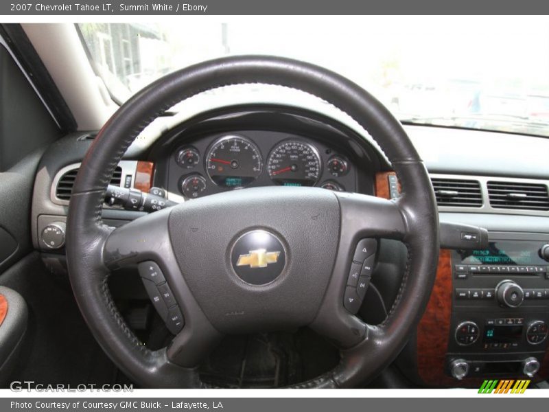 Summit White / Ebony 2007 Chevrolet Tahoe LT