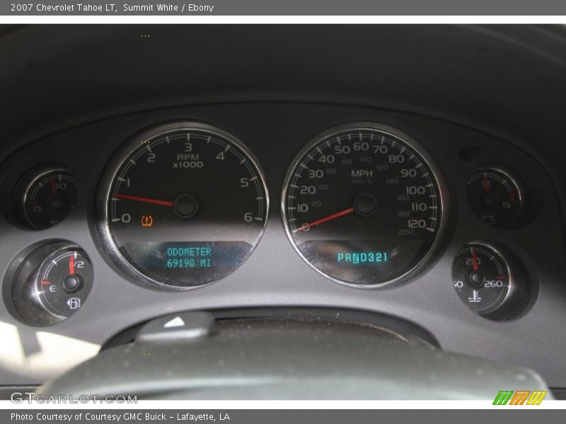 Summit White / Ebony 2007 Chevrolet Tahoe LT