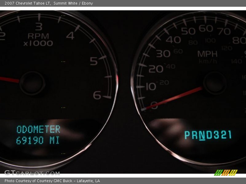 Summit White / Ebony 2007 Chevrolet Tahoe LT