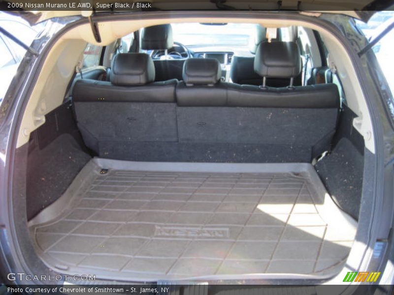 Super Black / Black 2009 Nissan Murano LE AWD