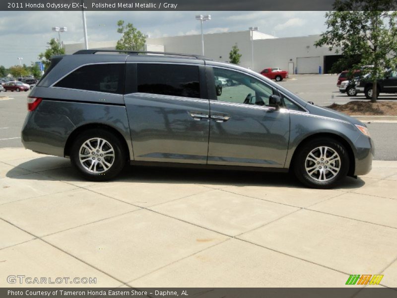Polished Metal Metallic / Gray 2011 Honda Odyssey EX-L
