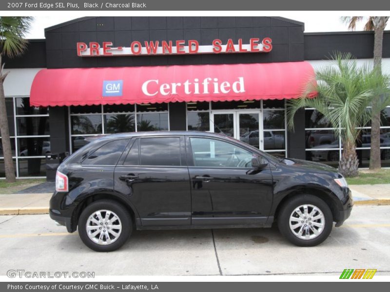 Black / Charcoal Black 2007 Ford Edge SEL Plus