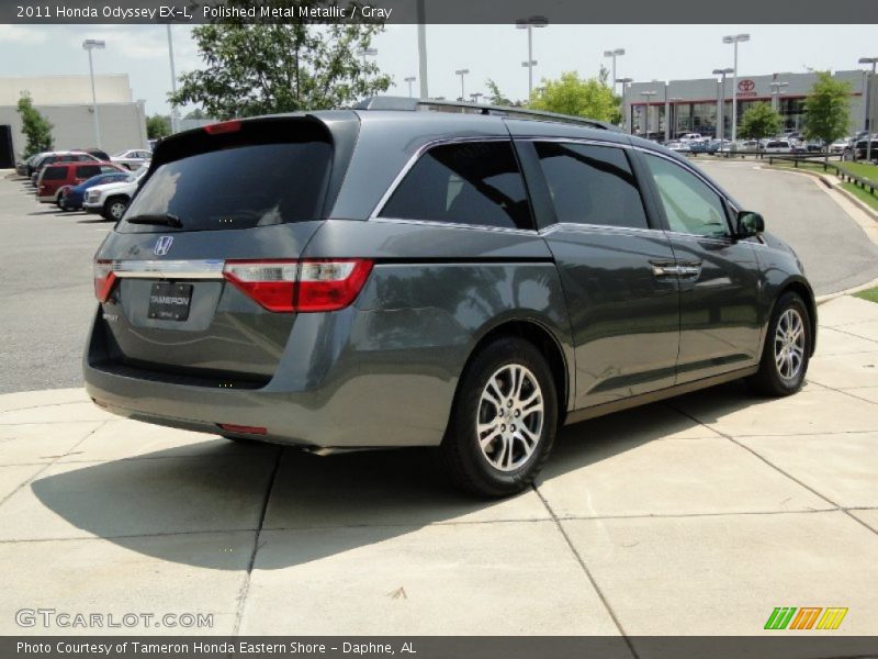 Polished Metal Metallic / Gray 2011 Honda Odyssey EX-L