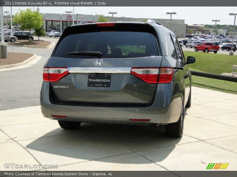 Polished Metal Metallic / Gray 2011 Honda Odyssey EX-L
