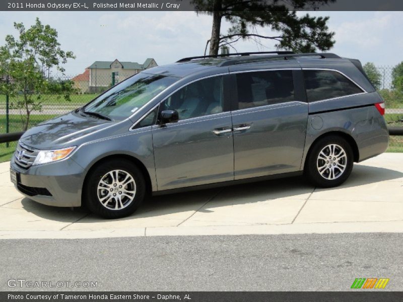 Polished Metal Metallic / Gray 2011 Honda Odyssey EX-L