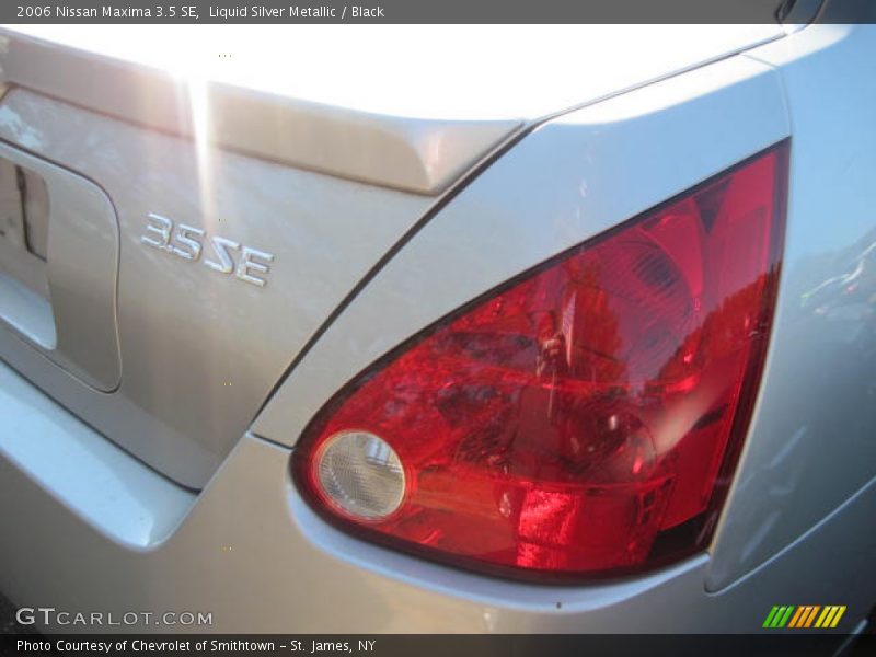 Liquid Silver Metallic / Black 2006 Nissan Maxima 3.5 SE