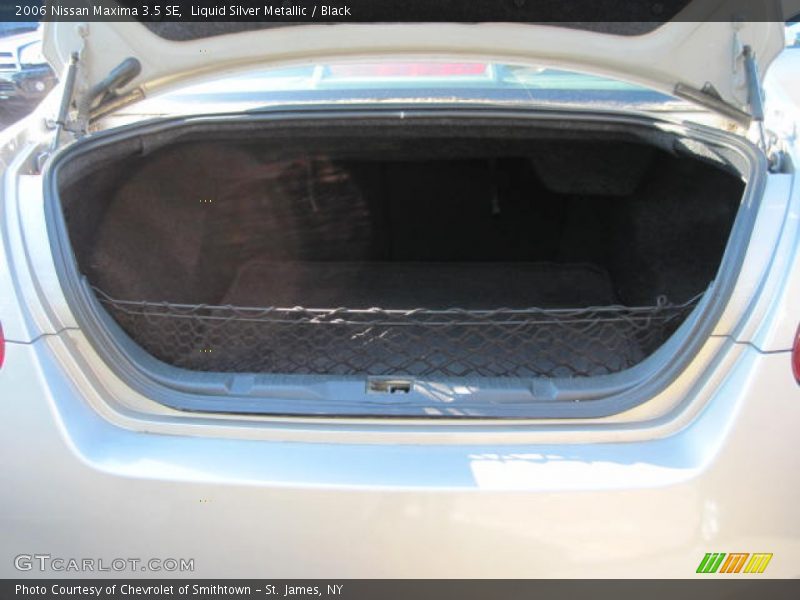 Liquid Silver Metallic / Black 2006 Nissan Maxima 3.5 SE