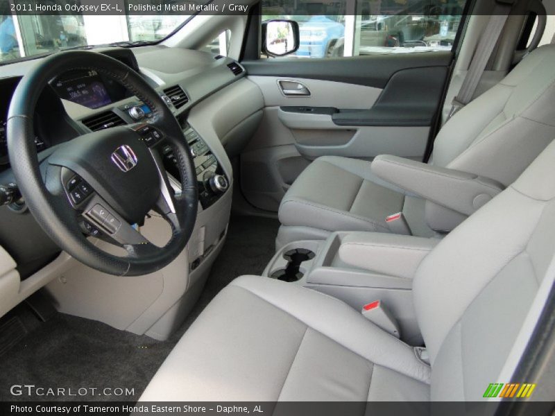 Polished Metal Metallic / Gray 2011 Honda Odyssey EX-L