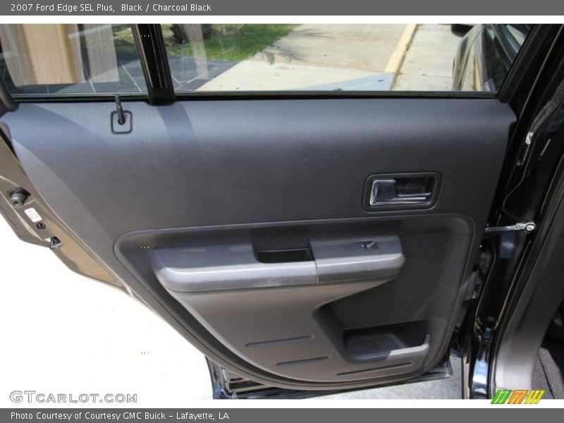 Black / Charcoal Black 2007 Ford Edge SEL Plus