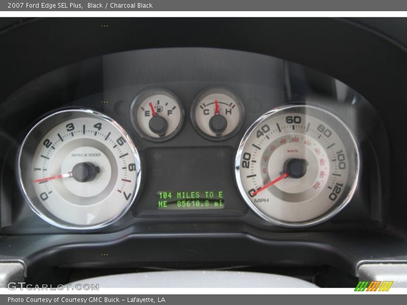 Black / Charcoal Black 2007 Ford Edge SEL Plus