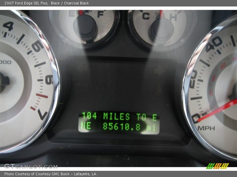 Black / Charcoal Black 2007 Ford Edge SEL Plus