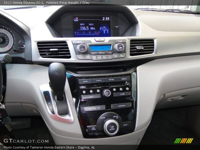 Polished Metal Metallic / Gray 2011 Honda Odyssey EX-L