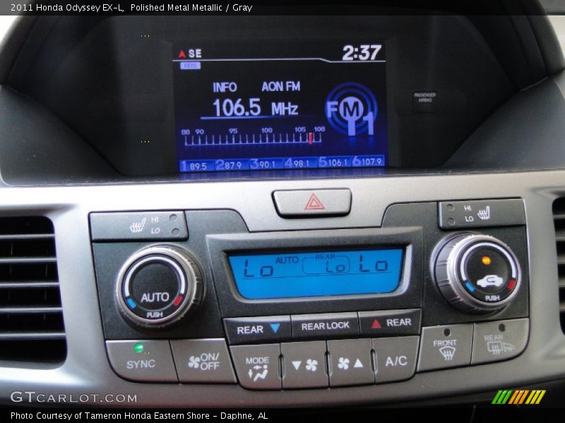 Polished Metal Metallic / Gray 2011 Honda Odyssey EX-L