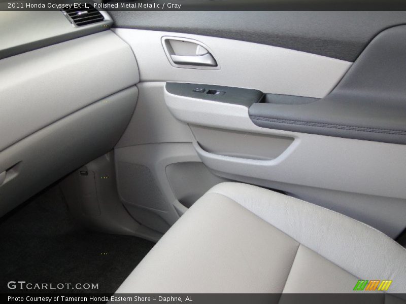Polished Metal Metallic / Gray 2011 Honda Odyssey EX-L