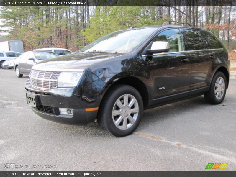 Black / Charcoal Black 2007 Lincoln MKX AWD