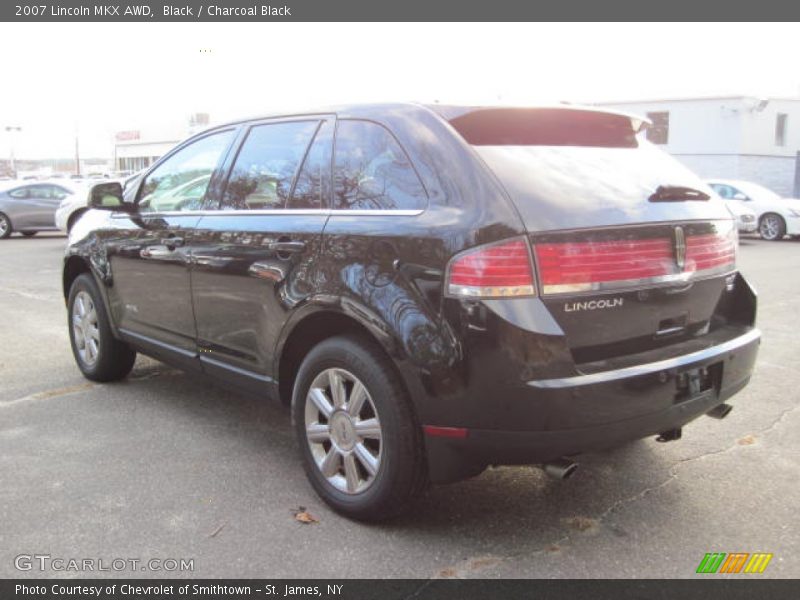 Black / Charcoal Black 2007 Lincoln MKX AWD