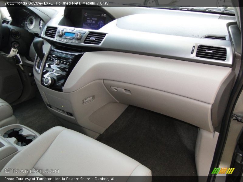 Polished Metal Metallic / Gray 2011 Honda Odyssey EX-L