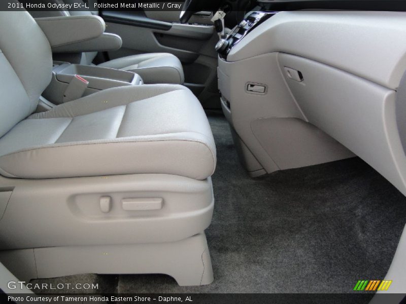 Polished Metal Metallic / Gray 2011 Honda Odyssey EX-L