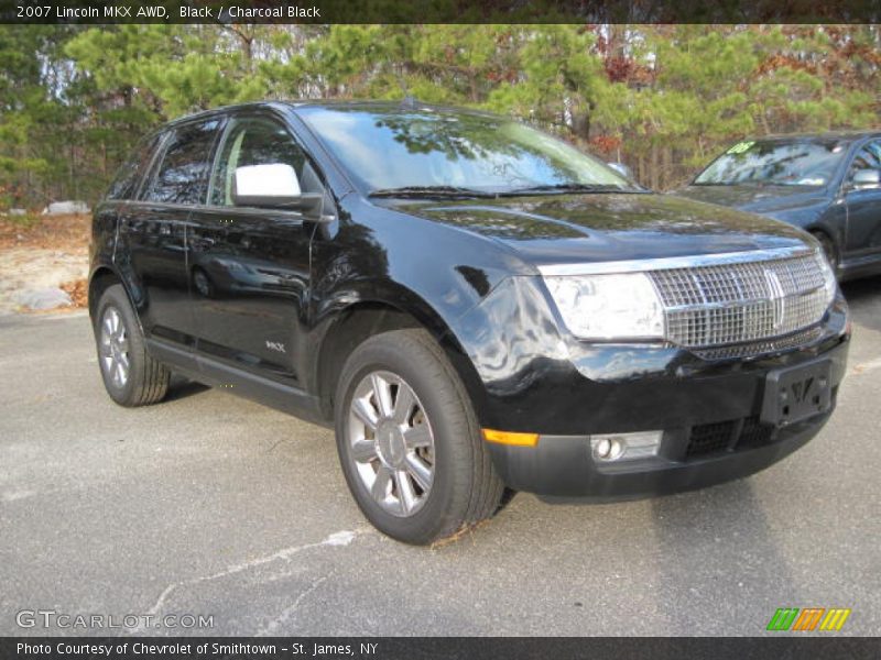 Black / Charcoal Black 2007 Lincoln MKX AWD