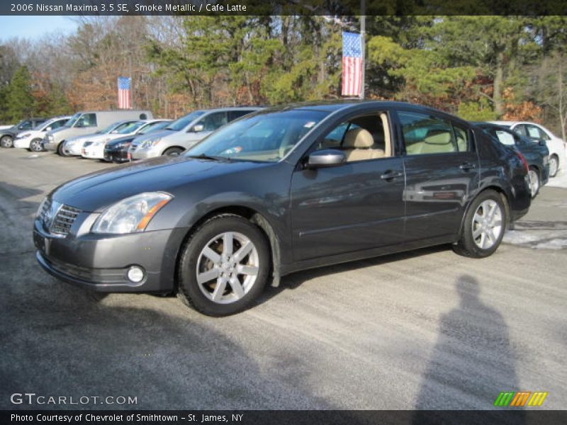 Smoke Metallic / Cafe Latte 2006 Nissan Maxima 3.5 SE