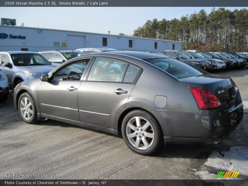 Smoke Metallic / Cafe Latte 2006 Nissan Maxima 3.5 SE
