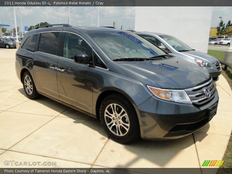 Polished Metal Metallic / Gray 2011 Honda Odyssey EX-L
