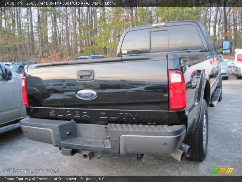 Black / Ebony 2008 Ford F250 Super Duty FX4 SuperCab 4x4