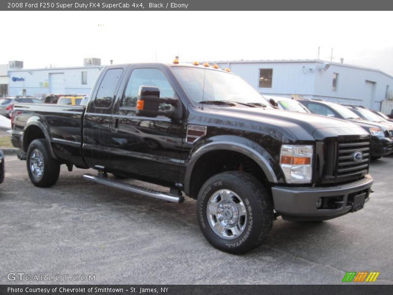 Black / Ebony 2008 Ford F250 Super Duty FX4 SuperCab 4x4