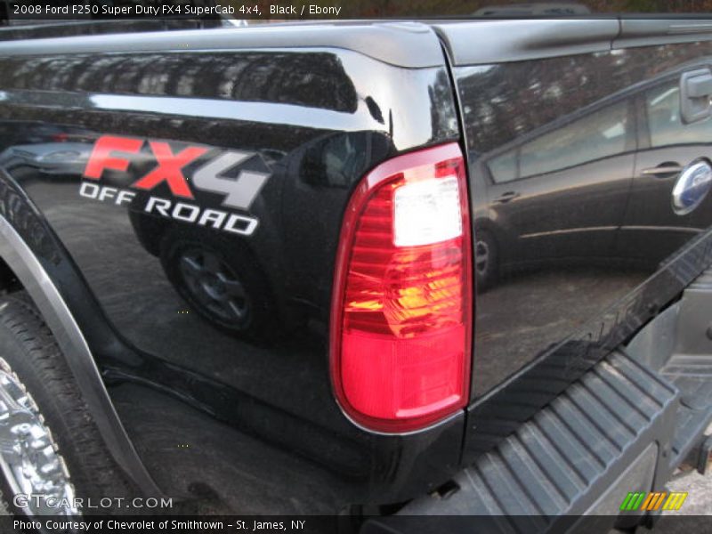 Black / Ebony 2008 Ford F250 Super Duty FX4 SuperCab 4x4