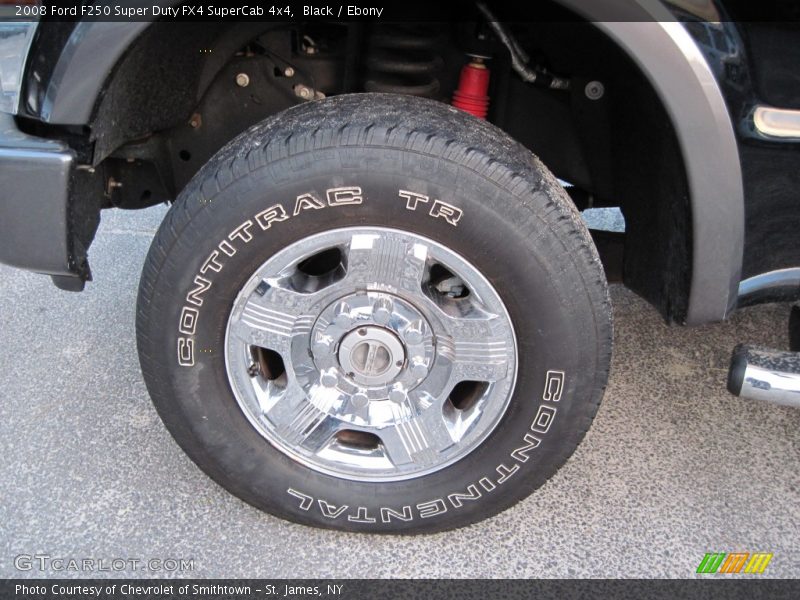 Black / Ebony 2008 Ford F250 Super Duty FX4 SuperCab 4x4