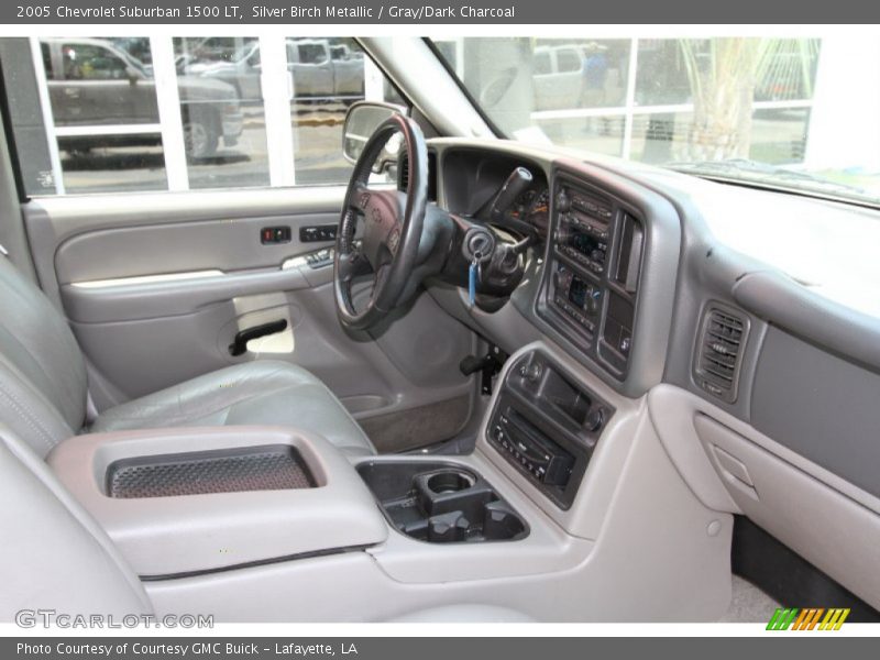 Silver Birch Metallic / Gray/Dark Charcoal 2005 Chevrolet Suburban 1500 LT