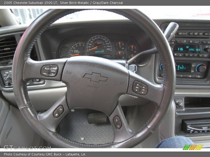 Silver Birch Metallic / Gray/Dark Charcoal 2005 Chevrolet Suburban 1500 LT