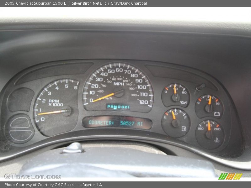 Silver Birch Metallic / Gray/Dark Charcoal 2005 Chevrolet Suburban 1500 LT